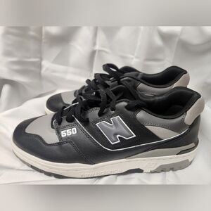 New Balance 550 Grey Black/Shadow Size 12